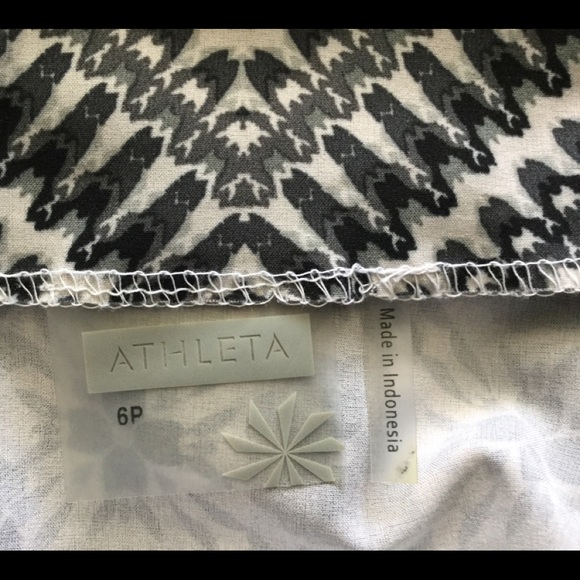ATHLETA 6P HALTER EMPIRE CUT BACKLESS SUMMER DRESS - Picture 5 of 13